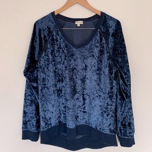 Crushed Velvet Top!